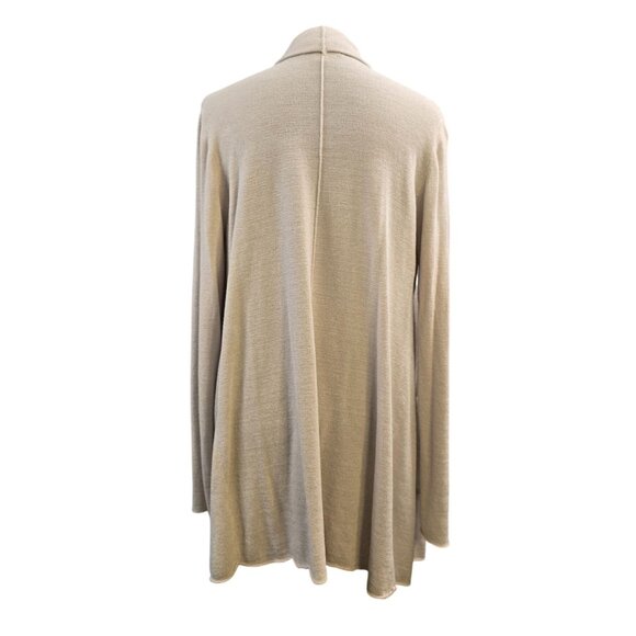 Barefoot Dreams Cozy Chic Ultra Lite Oatmeal Cardigan Size L/XL - Picture 6 of 8